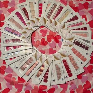 Color Street Nail Strips - Pink, Red, Gold, Silver Collection